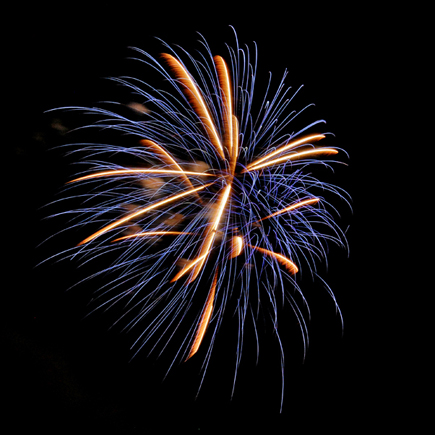 Fireworks competition in Blackpool